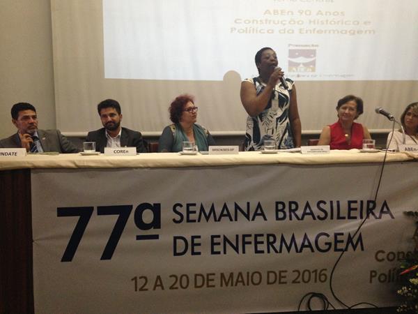 Abertura Oficial da Semana Basileira de Enfermagem no Auditório do HRAN - 12/05 Tarde